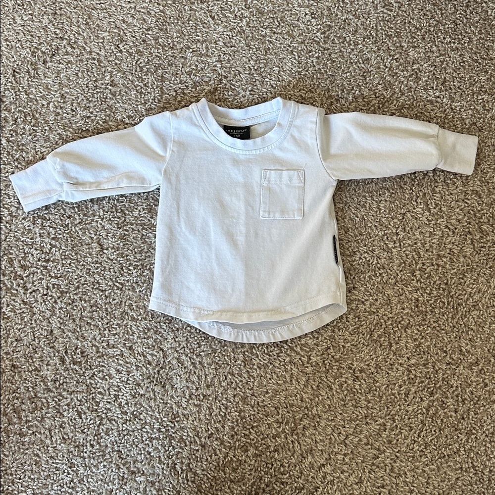 Little Bipsy Long Sleevr Pocket Tee